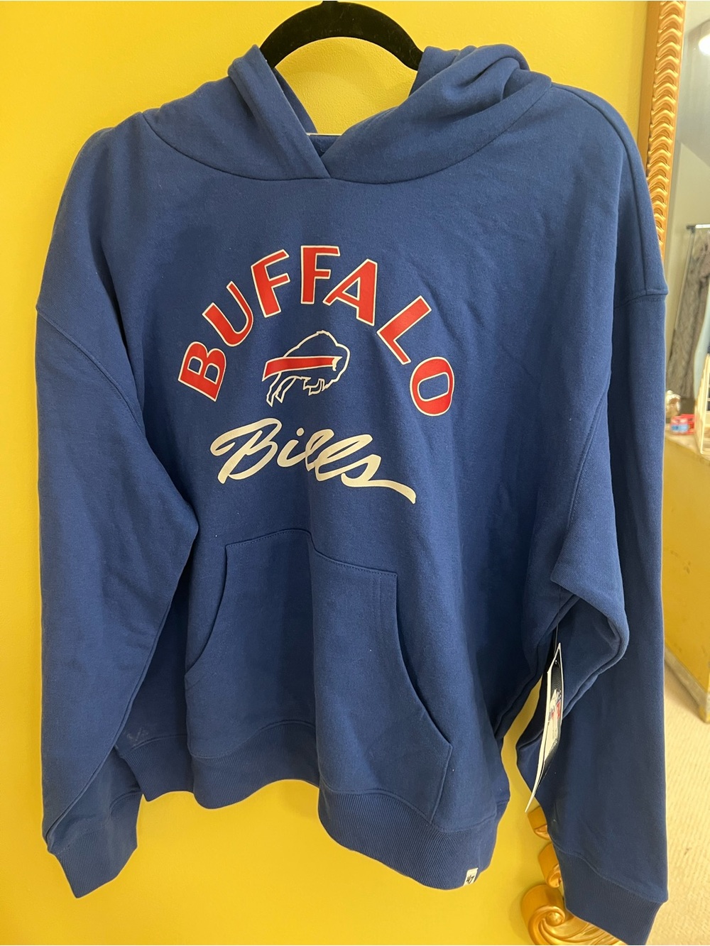 New with tags Buffalo Bills  Women's Blue Pullover Hoodie Sweatshirt